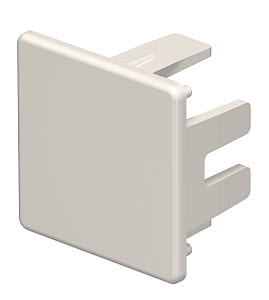 Купить OBO Bettermann Заглушка торцевая кабель-канала WDK 30x30 мм, ПВХ, кремовый RAL9001 6162576