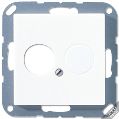 JUNG Крышка для 2-х гнезд слоновая кость A562