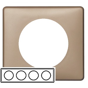 Legrand Celiane Имбирь Рамка 4-ая (2+2+2+2 мод) 068664