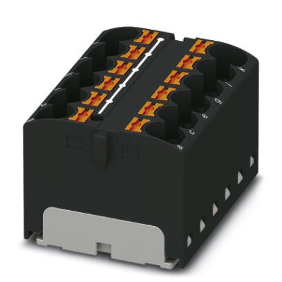 Phoenix Contact PTFIX 12X4 BK Распределительный блок 3273826