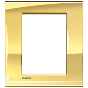 BT LL Золото Рамка прямоугольная, 3+3 модуля LNA4826OA
