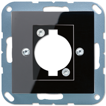 JUNG крышка для розетки, чёрный A568BFSW