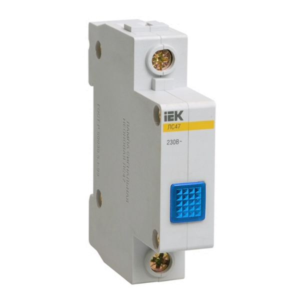 Купить IEK KARAT Сигнальная лампа ЛС-47 (синяя) (неон)