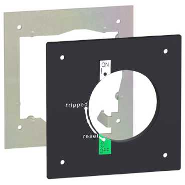 Купить SE Compact NSX Рукоятка на дверь запираемая жёлто-красная с удлинённой осью MCC (NSX400/630) LV432606