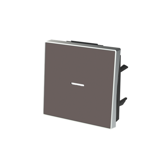 Купить ABB SKY Тауп Клавиша для 1-клавишных выключателей/переключателей/кнопок с линзой подсветки 2CLA850130A6301