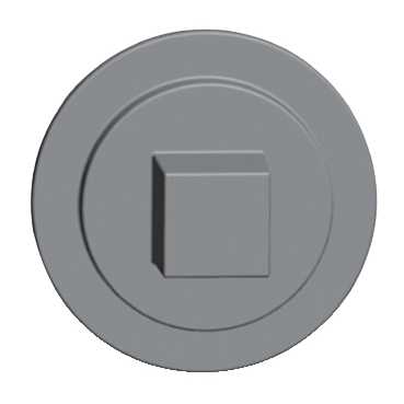 Купить SE Плоская накл.+ квадратный профиль 7 мм NSYSFLOCKS7