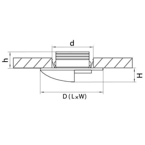 Купить Lightstar Светильник точечный встраиваемый декоративный со встроенными светодиодами Lumina Lightstar 212157