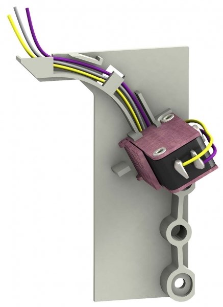 SE Compact NSX Вспомогательный контакт частично (наполовину) интегрируемый 5А 1НЗ 1Pереключающ. для силового выключателя LV432605