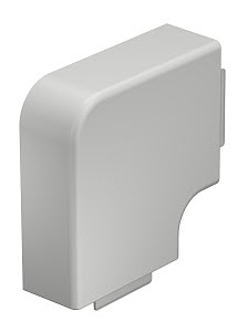 Купить OBO Bettermann Угол плоский кабель-канала WDK 40x90 мм, ПВХ светло-серый RAL7035 6183352