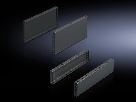 Rittal TS Фальш-панели цоколя боков. RAL7022 0x200x600 (упак=2шт) 8602060