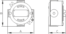 Купить СТ Коробка соединительная взрывозащищенная LTJB-IIC-R6-[LT-B-TS2MA(A/B/C/D)]