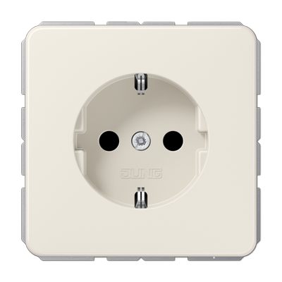 JUNG SCHUKO®-розетка 16 A / 250 B ~, слоновая кость CD1521BF