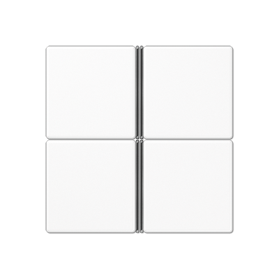 JUNG AS 500 KNX Белый Набор накладок 4гр A404TSAWW