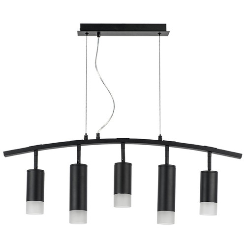 Lightstar LR7353738721 Люстра RULLO 5х50W GU10 ЧЕРНЫЙ (571735+214437-3+214487-2+202431-5), шт