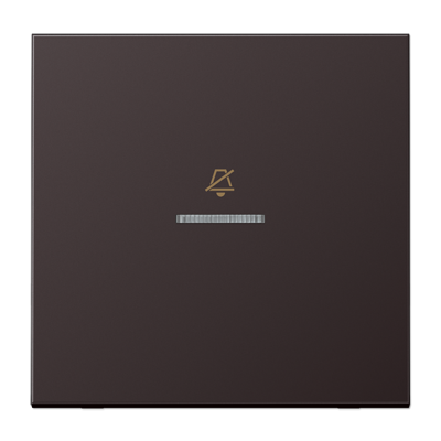 JUNG Двойная клавиша на гостиничный выключатель, комнатный модуль, Dark ALRUKO5DD