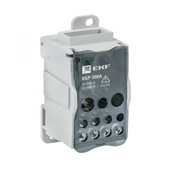 EKF PROxima Блок распределительный КБР на DIN-рейку и монтажную панель 500A