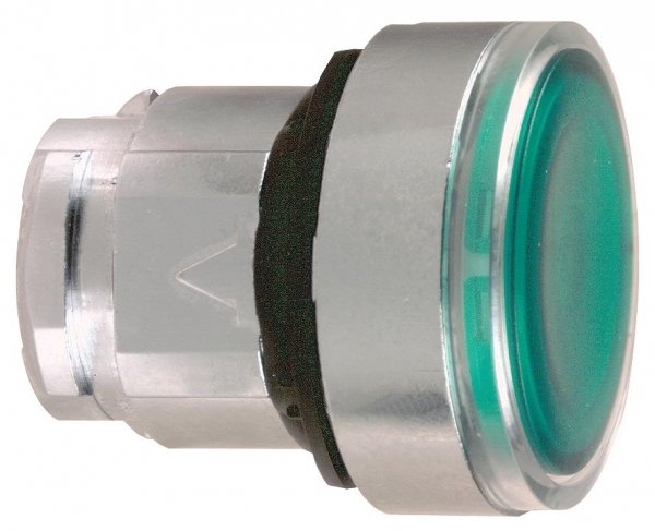 SE XB4 Головка для кнопки 22мм зеленая с возвратом ZB4BA38