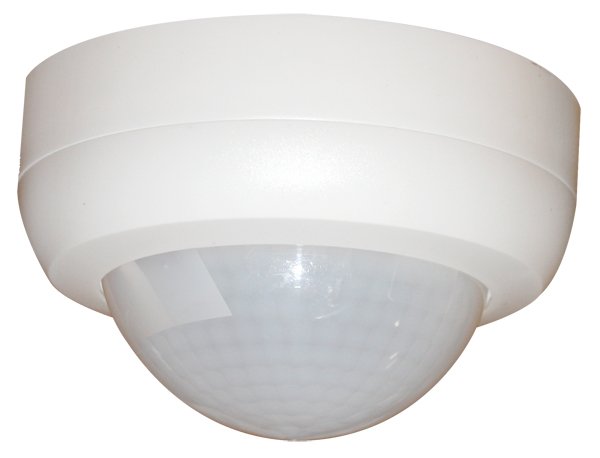 BEG Белый Датчик движения коридорный 360°, диаметр действия 40х24м., накладной монтаж, IP44 92270