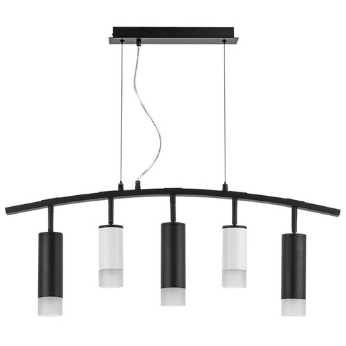 Lightstar LR7353628731 Люстра RULLO 5х50W GU10 ЧЕРНЫЙ/БЕЛЫЙ (571735+214436-2+214487-3+202431-5), шт