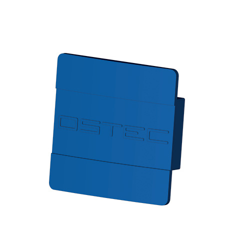 OSTEC Защитный колпачок для СТРАТ профиля 41х41 внутренний, пластик