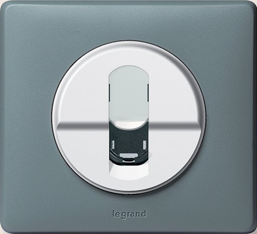 Legrand DIY Celiane Титан Розетка ТЛФ, RJ11 696945