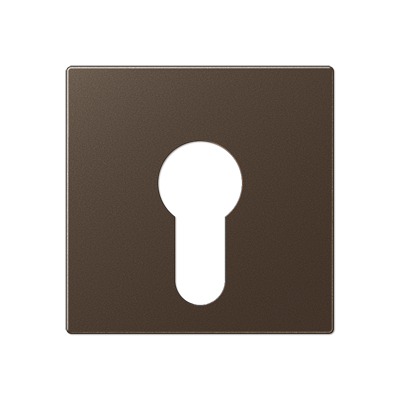 JUNG Крышка для выключателя с замком мокка A525PLMO