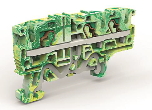 DKC Клемма заземления 3 точки подключения на 4 кв.мм