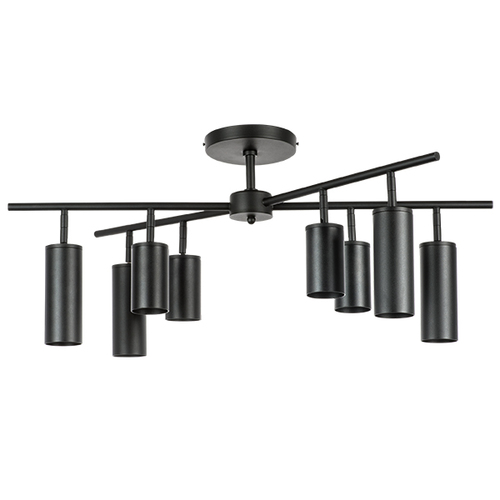 Lightstar LR728374874 Люстра RULLO 8х50W GU10 ЧЕРНЫЙ (571728+214437-4+214487-4), шт