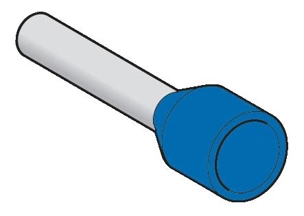 Купить SE Наконечник средний 2,5мм2, синий DZ5CE025D