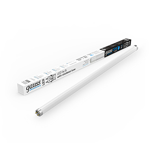 Gauss Лампа Elementary T8 20W 1600lm 6500K G13 1200mm стекло поворотная LED 93039-R