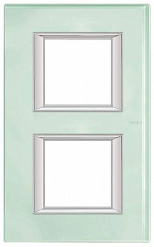 Купить BT Axolute Кристалл Рамка 2+2 мод прямоугольная (надпись вертикально) HA4802/2VKA