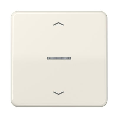 JUNG Клавиша для KNX кнопки, 1 группа с окошком и символами "стрелки" дюропласт слоновая кость CD101KO5P