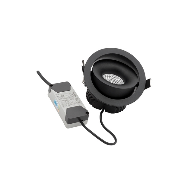 Lumker Светильник  встраиваемый , серия COMBO, Черный, 12Вт, IP20, Нейтральный белый (4000К) 003772 DL-FS-1006-60-B-12-NW
