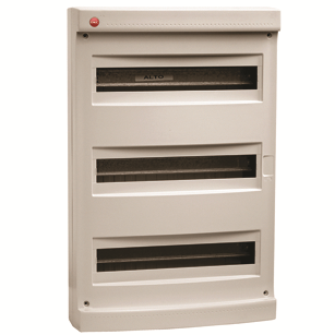 DKC Щиток настен. без дверцы, 54(3Х18) мод.,IP40