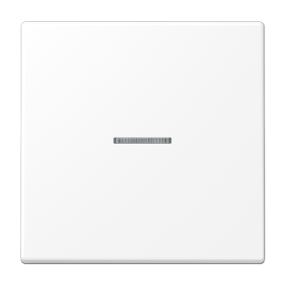 JUNG LS 990 Белый матовый Клавиша для KNX кнопки, 1 группа, с подсветкой и символами"стрелки" LS101KO5WWM