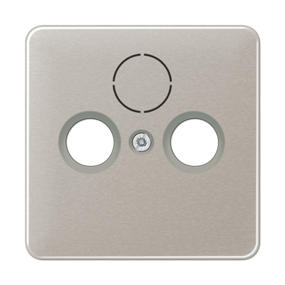 JUNG CD 500/CD plus Платина Накладка TV-FM-SAT CD561SATPT