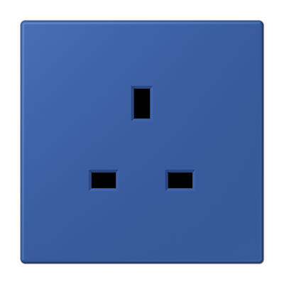 JUNG Накладка для механизма розетки арт. 3521EINS дюропласт Les Couleurs® Le Corbusier LC2521P4320K