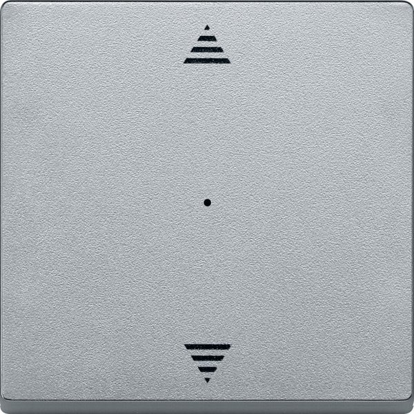 Купить SE Merten KNX\EIB SM Алюминий Клавиша для модуля 1-кнопочного выключателя с символами ВВ/ВН, 1/0 MTN625560