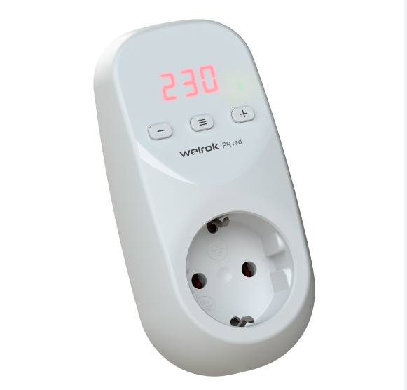 Купить Welrok PR red Реле контроля 1-фаз. напряжения в розетку 16А