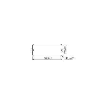 SE МОНТАЖНАЯ ПЛАТА ДЛЯ УСТАНОВКИ В ШАССИ DLP Ш=361 ММ NSYPMP500DLP