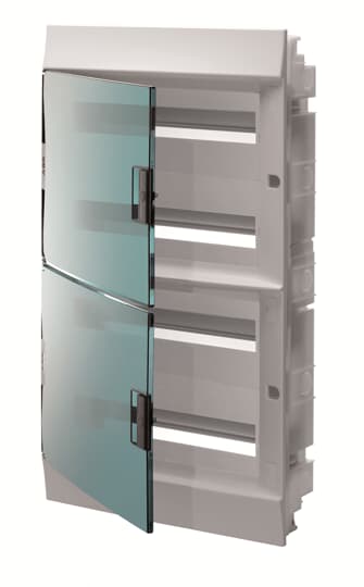 ABB Бокс в нишу Mistral41 72М зеленая дверь (с клемм) 1SLM004101A1210