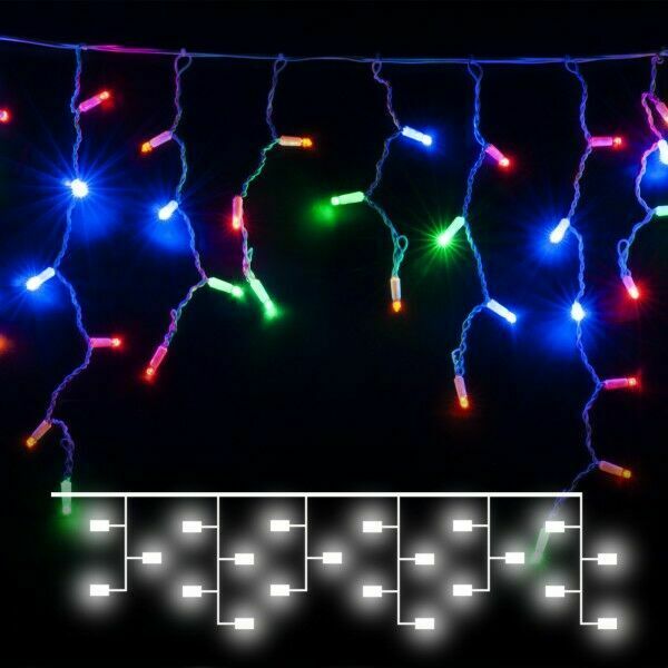 Elektrostandard 100-101 / гирлянда бытовая электрическая бахрома / мульти a060408