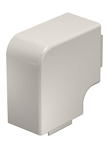 Купить OBO Bettermann Угол плоский кабель-канала WDK 60x90 мм, ПВХ кремовый RAL9001 6161510