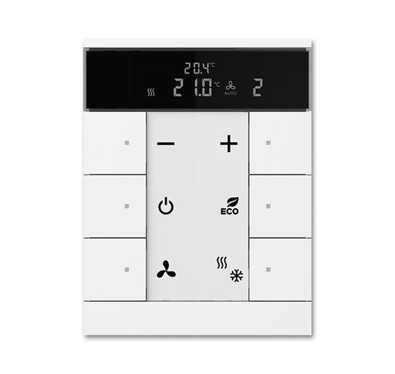 ABB SBS/U6.0.1-84 Регулятор комнатной температуры ведомый, 6-клавишный 2CKA006330A0002