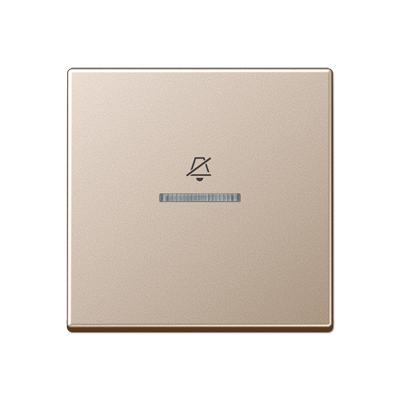 JUNG Двойная клавиша на гостиничный выключатель, комнатный модуль, шампань ARUKO5DCH