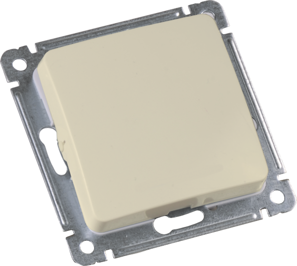 Hegel Мастер внутр Слоновая кость ВС10-411-01 Выключатель 1-клавишный, механизм