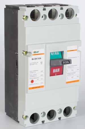 Купить DEKraft Силовой Автоматический выключатель 3P 315А ВА-304 35кА 21014DEK
