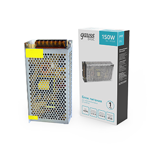 Gauss Блок питания Basic 12V 150W IP20 1/50 BT506
