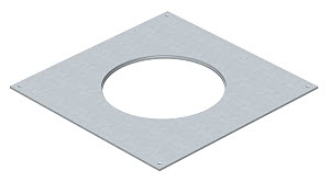 Купить OBO Bettermann Крышка монтажного основания UZD250-3 для лючка GESR4 (сталь) 7400471