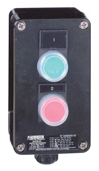 Купить SE Кнопочный пост металлический 1 кнопка пуска ATEX XAWF210EX